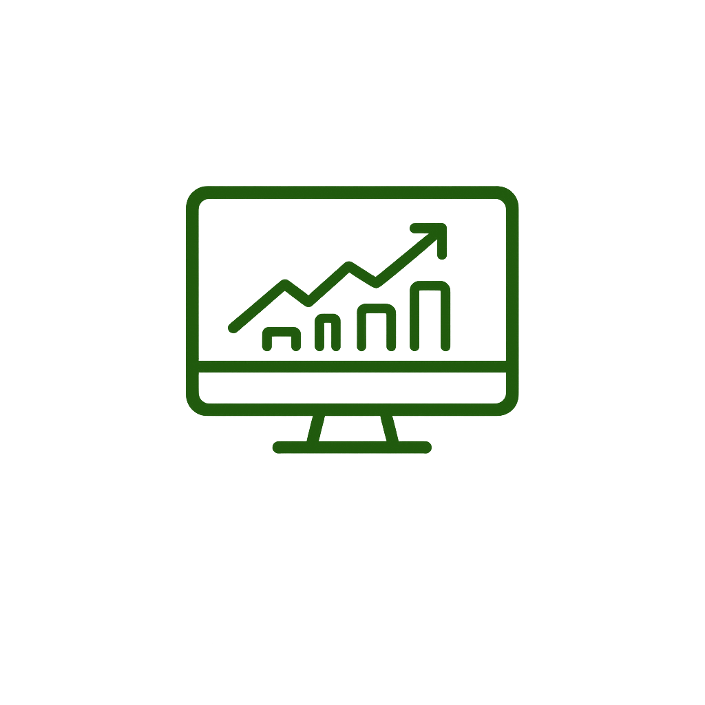 Reports green transparent